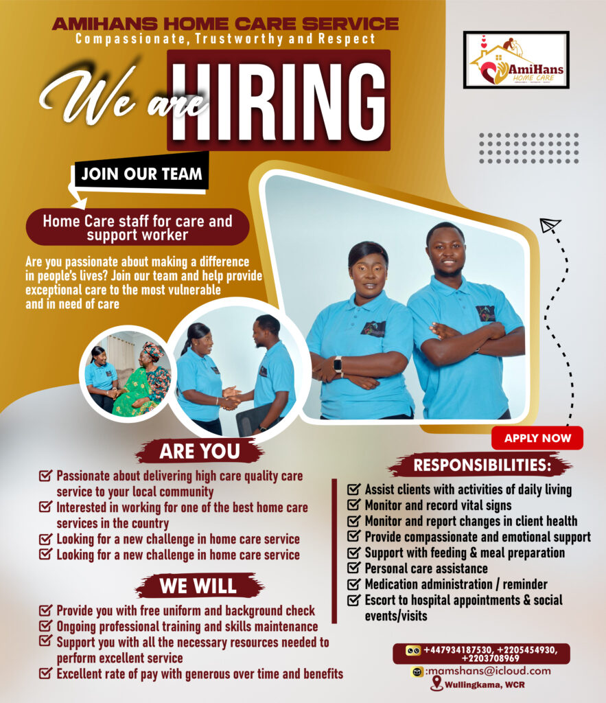 We are Hiring by AmiHans Flyer